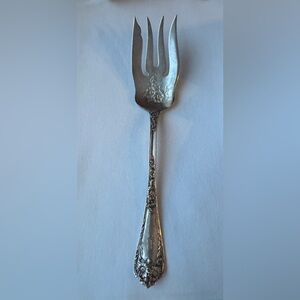 Vintage Simpson Hall & Miller Co. Sterling Meat Fork 67Grams